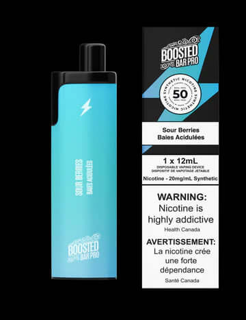 SOUR BERRIES BOOSTED BAR PRO 20mg