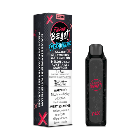 Savage Strawberry Watermelon FLAVOUR BEAST 3000