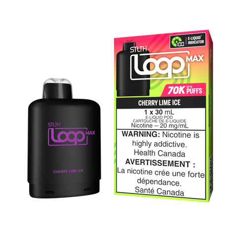 Stlth Loop Max : Cherry Lime Ice - 70k
