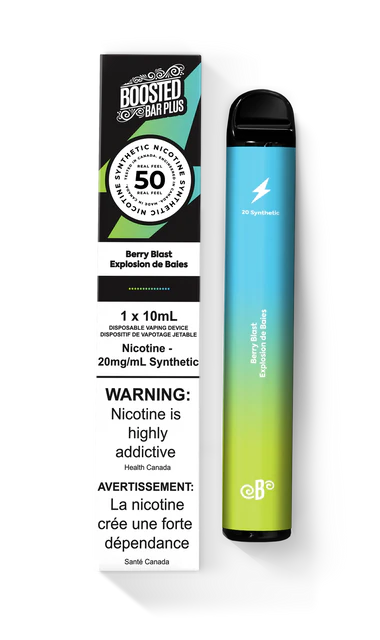 BERRY BLAST BOOSTED BAR PLUS 20MG