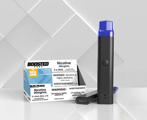 Boosted : Blue Peach -1k *3 Puffs