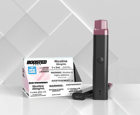 Boosted : Blue Strawberry - 1k *3 Puffs