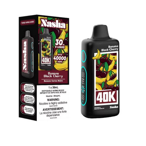 Nasha 40k: Banana Black Cherry