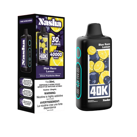 Nasha : Blue Razz Lemon - 40k