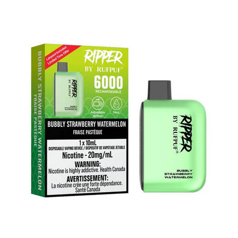 RIPPER 6000 BUBBLY STRAWBERRY WATERMELON