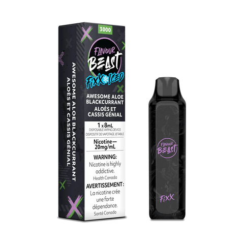 Awesome Aloe Blackcurrant FLAVOUR BEAST 3000