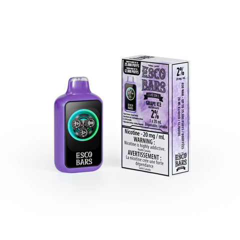 Esco Bar : Grape Ice - 25k