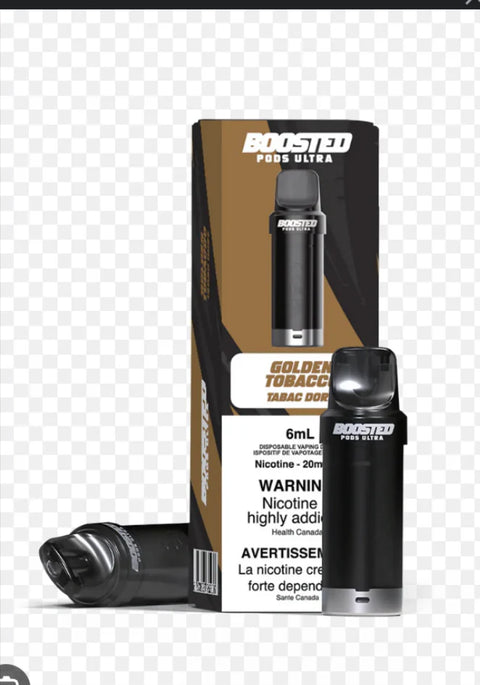 Boosted Ultra Pods : Golden Tobacco - 6k