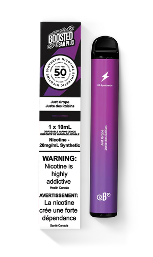 JUST GRAPE BOOSTED BAR PLUS 20mg