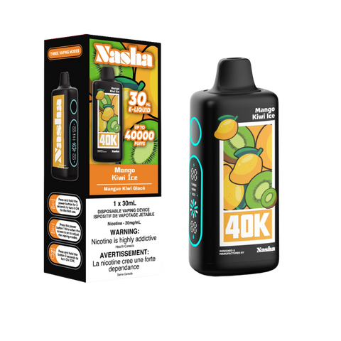 Nasha : Mango Kiwi Ice - 40k