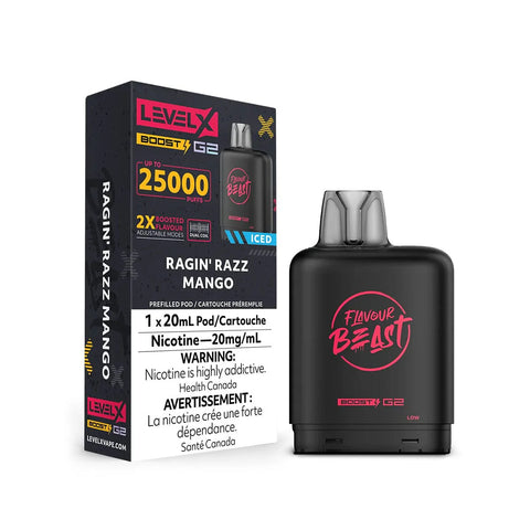 Flavor Beast : Ragin' Razz Mango - 25k