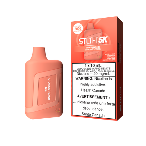 STLTH ORANGE PEACH ICE 5K