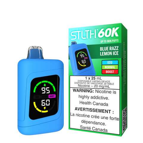 Stlth - Blue Razz Lemon Ice : 60k