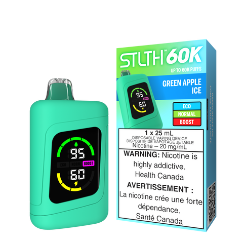 Stlth - Green Apple Ice : 60k