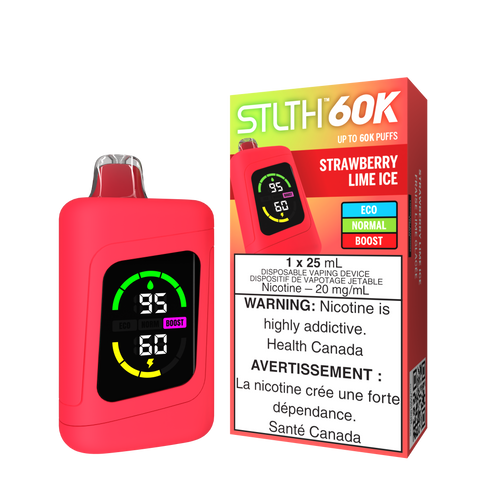 Stlth 60k : Strawberry Lime Ice
