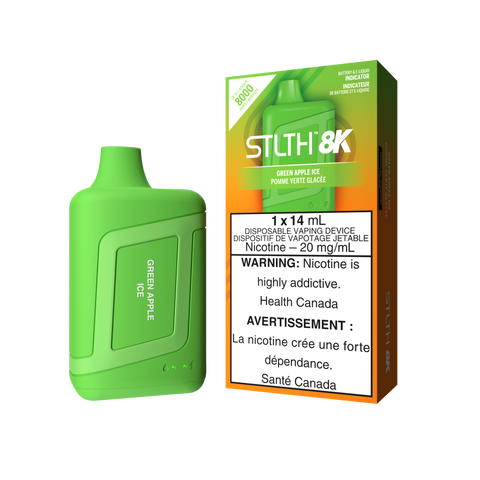 STLTH 8K GREEN APPLE ICE