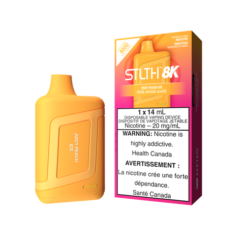 Stlth 8k Juicy Peach Ice