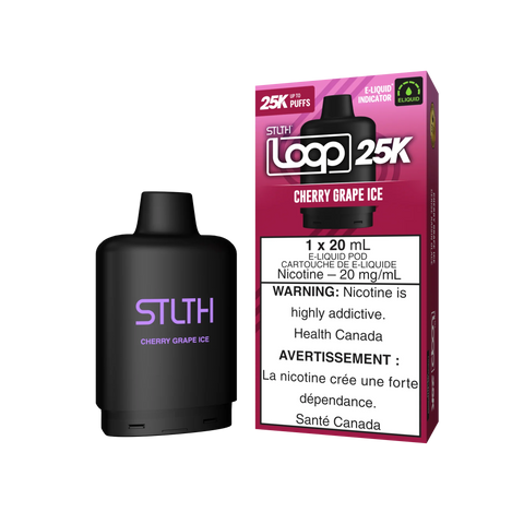 Stlth Loop 25k  : Cherry Grape Ice