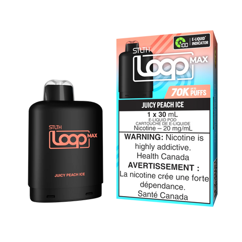 Stlth Loop Max : Juicy Peach Ice - 70k