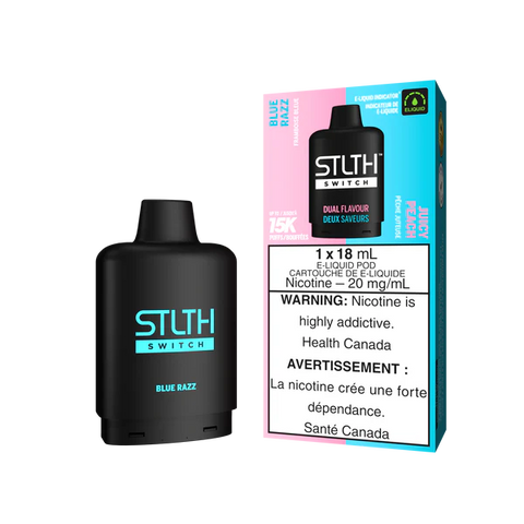 Stlth Swith : Blue Razz & Juicy Peach - 15k