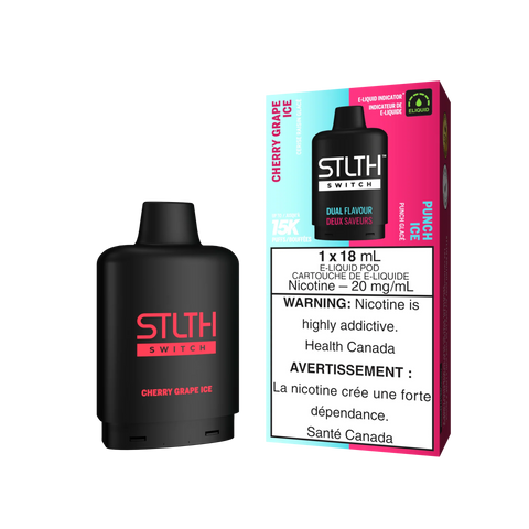 Stlth Swith : Cherry Grape Ice & Punch Ice - 15k