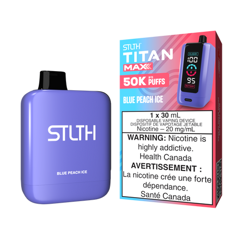 Stlth Titan Max : Blue Peach Ice 50k