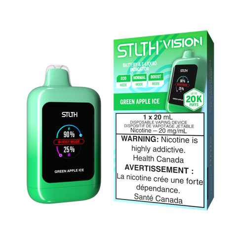 Stlth Vision : Green Apple Ice - 20k