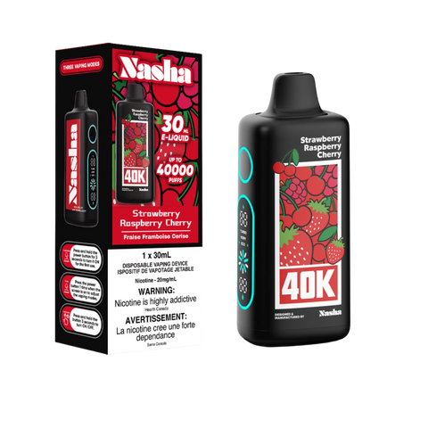 Nasha : Strawberry Raspberry Cherry - 40k