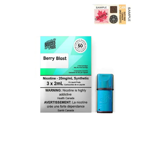 BOOSTED PODS BERRY BLAST 20mg