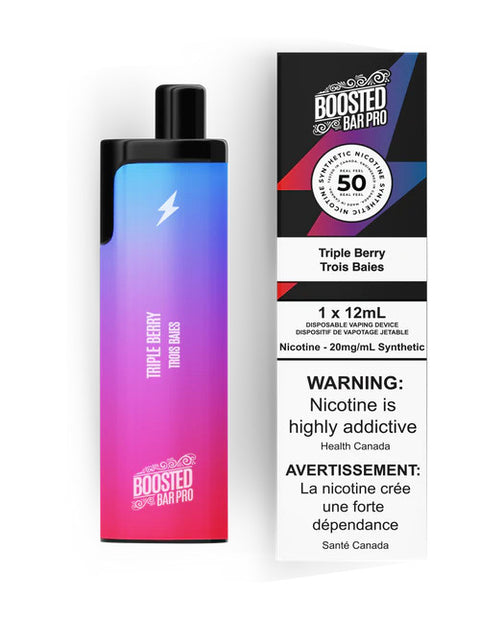 TRIPLE BERRY BOOSTED BAR PRO 20mg