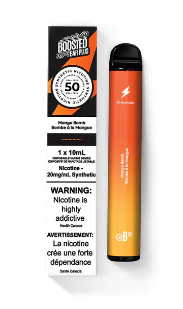 MANGO BOMB BOOSTED BAR PLUS 20mg