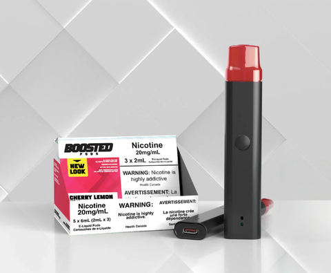 Boosted : Cherry Lemon -1k *3 Puffs