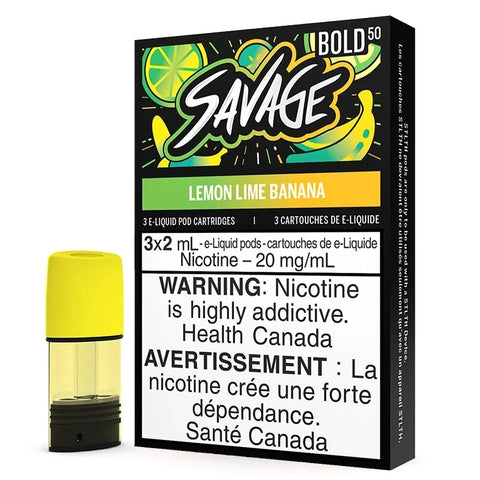 Savage : Lemon Lime Banana - Bold 50