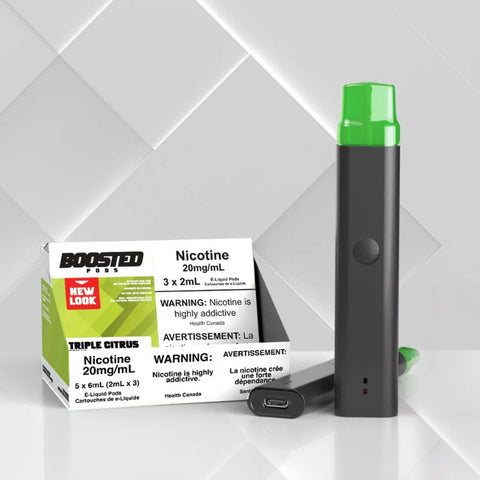 Boosted: Triple Citrus - 1 K*3 Puffs